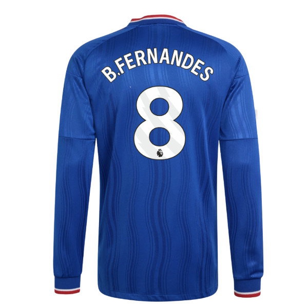 2026/27 Man Utd Long Sleeve Shirt Away Authentic Kit (B.Fernandes 8)