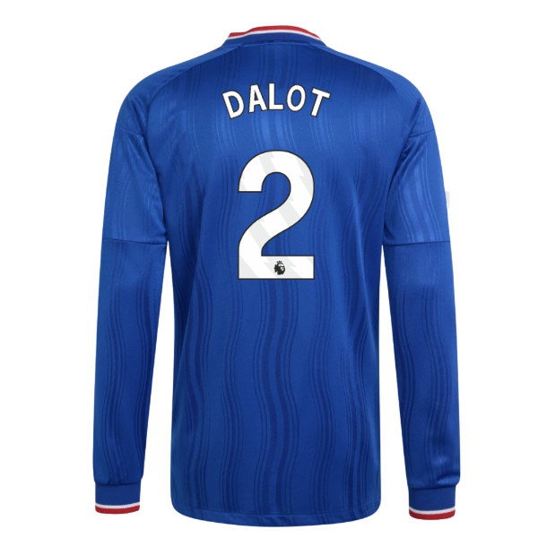 2026/27 Man Utd Long Sleeve Shirt Away Authentic (Dalot 2)