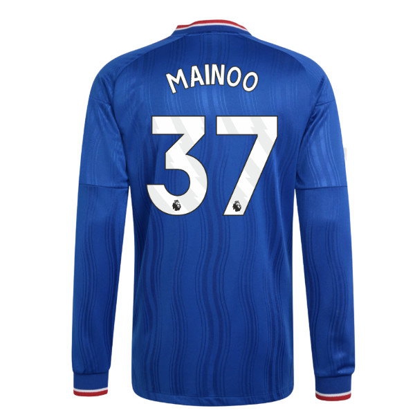 2026/27 Man Utd Long Sleeve Shirt Away Authentic Uniform (Mainoo 37)
