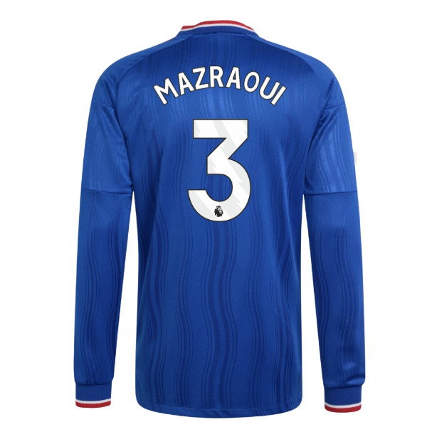 2026/27 Man Utd Long Sleeve Shirt Away Authentic Uniform (Mazraoui 3)
