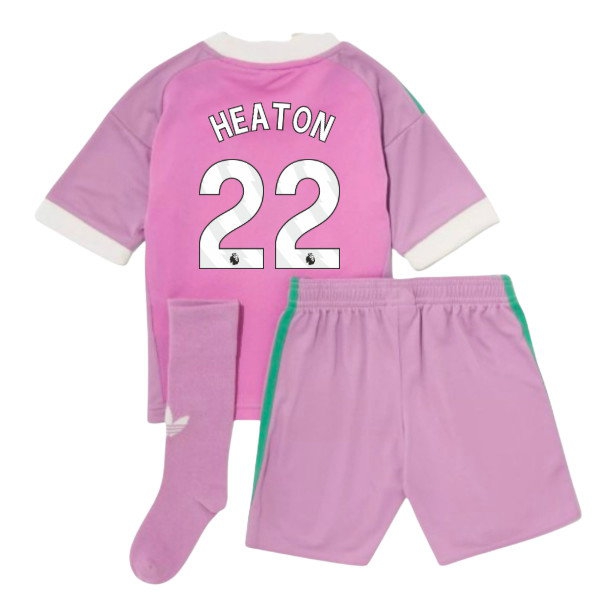 2026/27 Man Utd Mini Kit Away Goalkeeper Uniform (Purple) (Heaton 22)