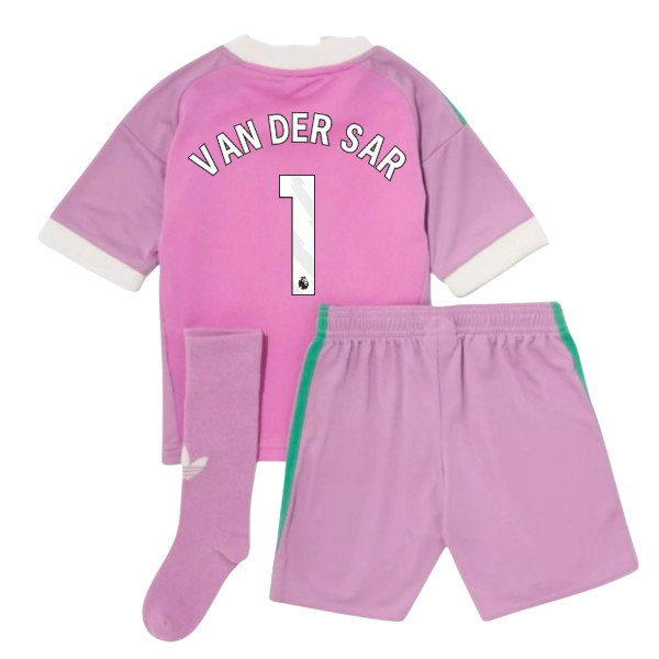 2026/27 Man Utd Mini Kit Der Sar Away Goalkeeper Uniform (Purple) (Van 1)