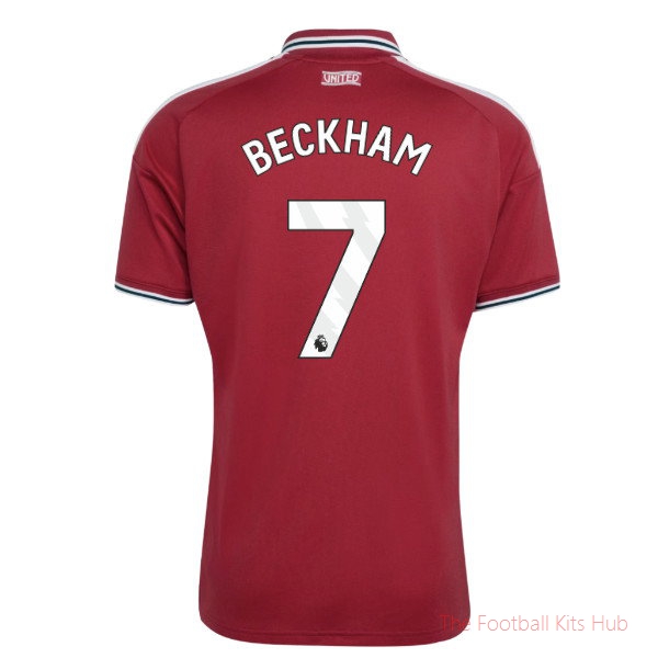2026/27 Man Utd Home Shirt Beckham 7