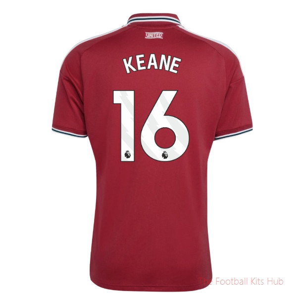 2026/27 Man Utd Home Shirt Keane 16