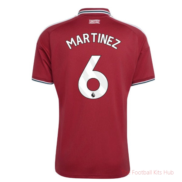 2026/27 Man Utd Home Shirt Martinez 6