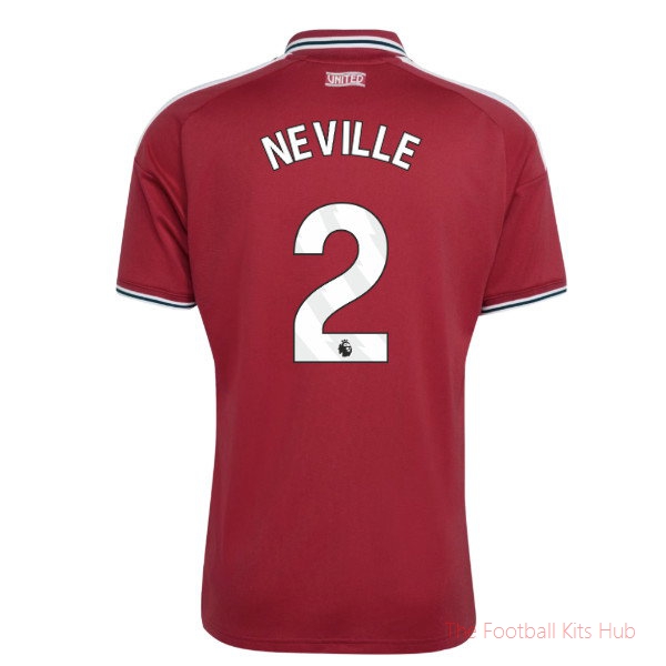 2026/27 Man Utd Home Shirt Neville 2