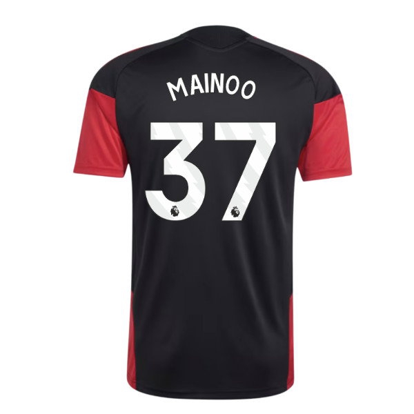2026/27 Man Utd Training Kit (Black) (Mainoo 37)