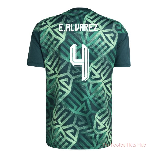 2026/27 Mexico Home Pre-Match Shirt Aurora Ivy E.Alvarez 4