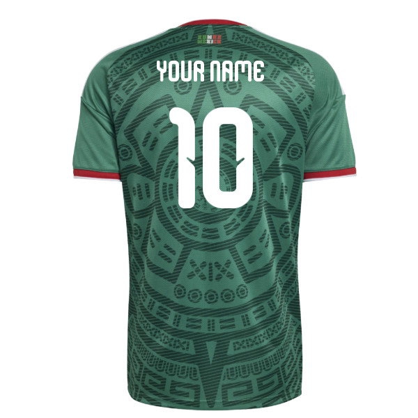 2026/27 Mexico Shirt Name) Home (Your