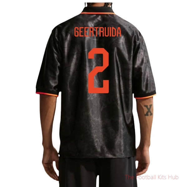 2026/27 Netherlands Dri-Fit Energy Shirt Black Geertruida 2