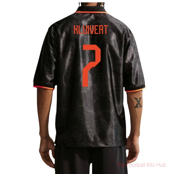 2026/27 Netherlands Dri-Fit Energy Shirt Black Kluivert 7