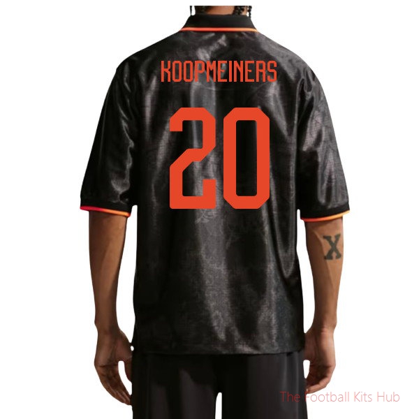 2026/27 Netherlands Dri-Fit Energy Shirt Black Koopmeiners 20