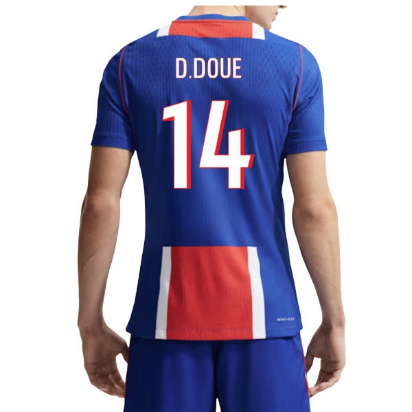 2026/27 PSG Aero Fit Shirt Home Authentic Uniform (D.Doue 14)