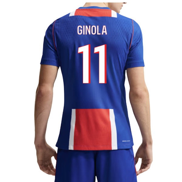2026/27 PSG Aero Fit Shirt Home Authentic Kit (Ginola 11)