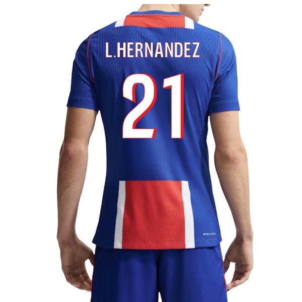 2026/27 PSG Aero Fit Shirt Home Authentic (L.Hernandez 21)