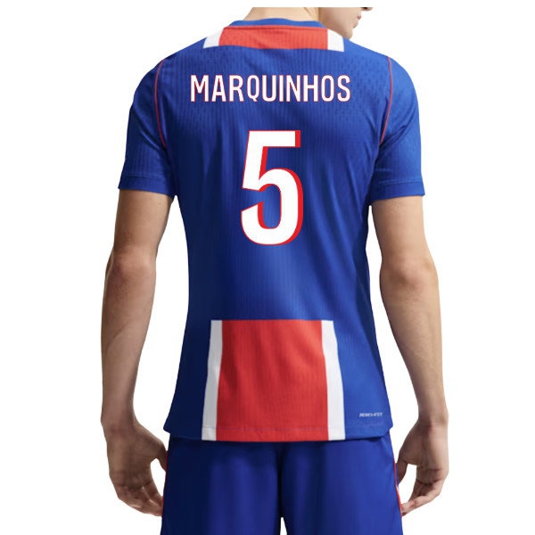 2026/27 PSG Aero Fit Shirt Home Authentic (Marquinhos 5)