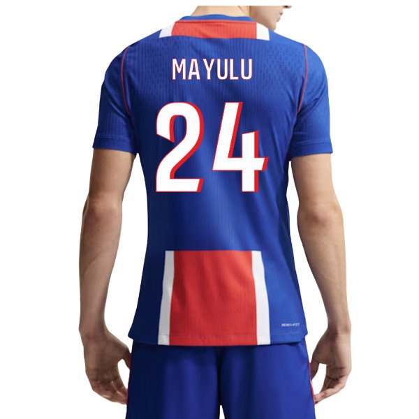 2026/27 PSG Aero Fit Shirt Home Authentic (Mayulu 24)