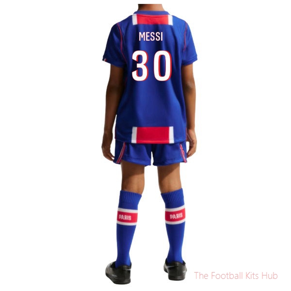 2026/27 PSG Home Little Boys Mini Kit Messi 30