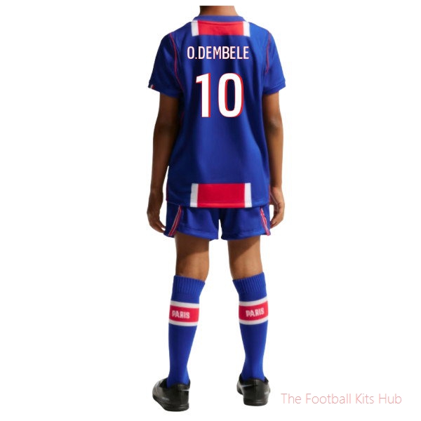 2026/27 PSG Home Little Boys Mini Kit O.Dembele 10