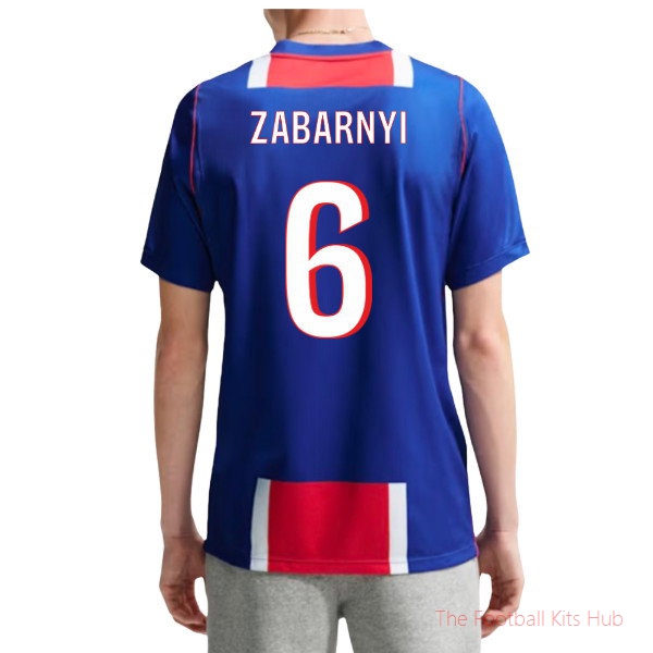 2026/27 PSG Paris Saint Germain Home Shirt Zabarnyi 6