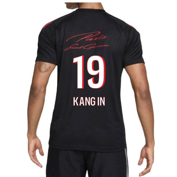 2026/27 PSG Strike Shirt In Training Kit (Black) (Kang 19)