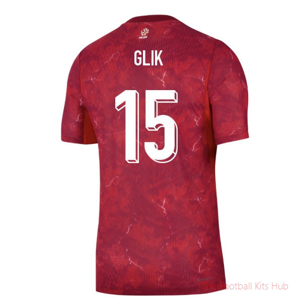 2026/27 Poland Authentic Away Shirt Glik 15