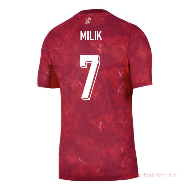 2026/27 Poland Authentic Away Shirt Milik 7