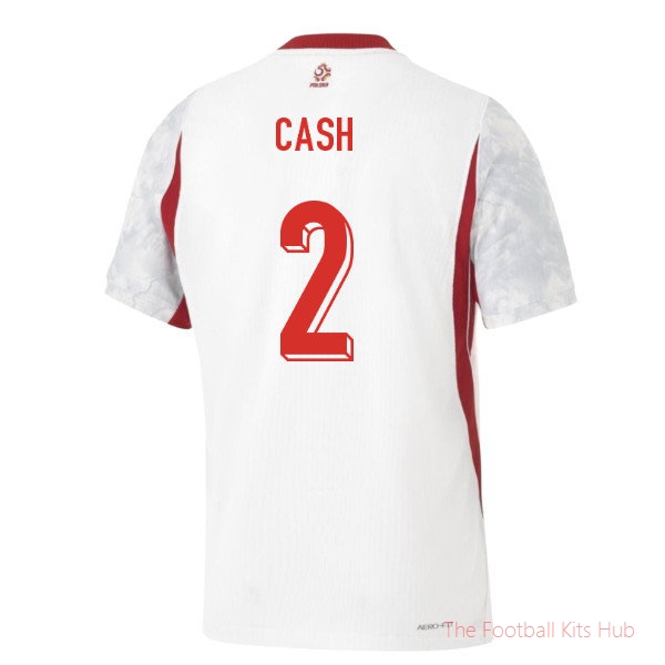 2026/27 Poland Authentic Home Shirt Cash 2