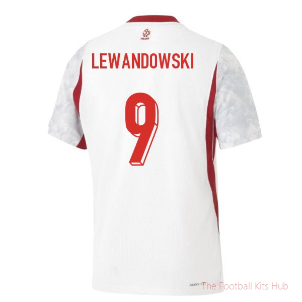 2026/27 Poland Authentic Home Shirt Lewandowski 9