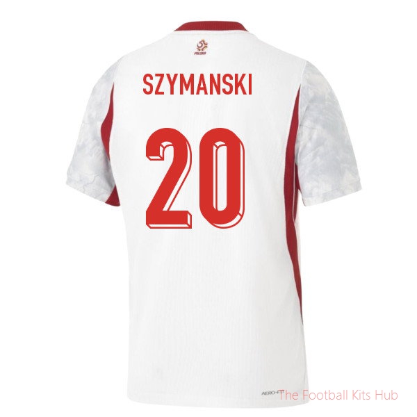 2026/27 Poland Authentic Home Shirt Szymanski 20