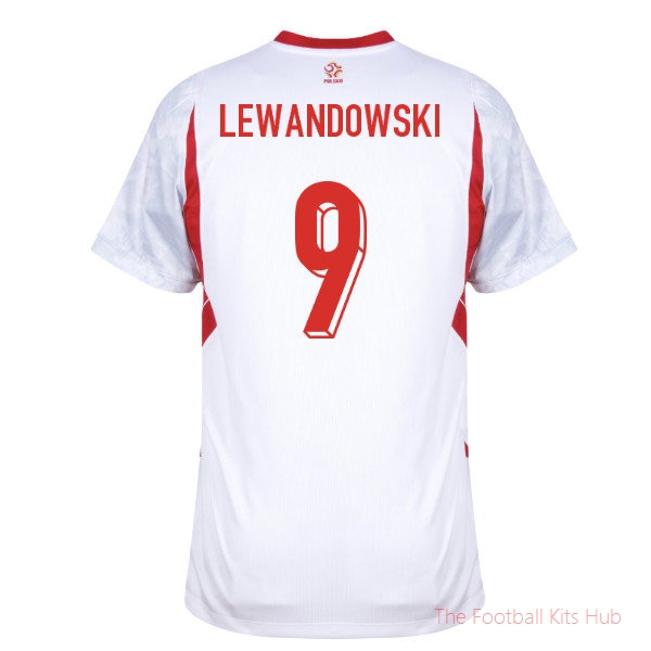 2026/27 Poland Home Shirt Lewandowski 9