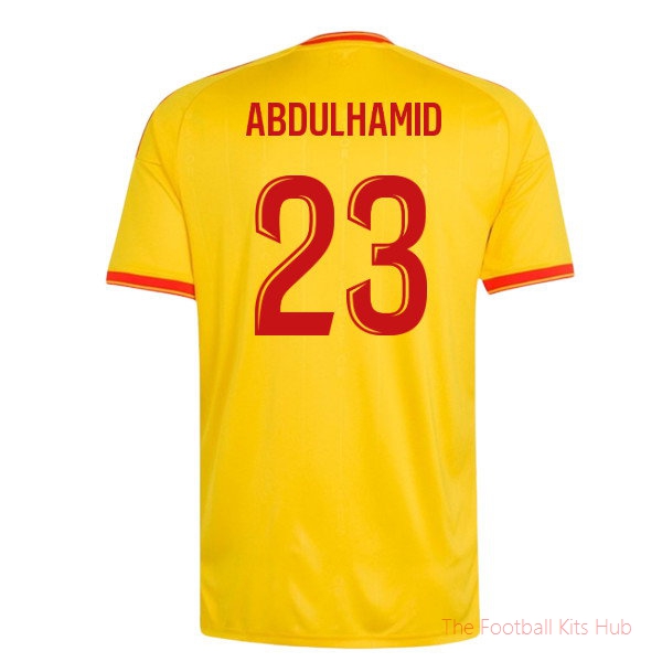 2026/27 RC Lens Home Shirt Abdulhamid 23