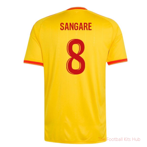 2026/27 RC Lens Home Shirt Sangare 8