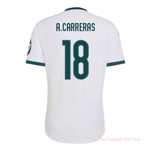 2026/27 Real Madrid Home Shirt A.Carreras 18