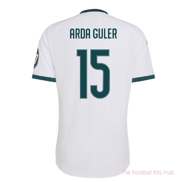 2026/27 Real Madrid Authentic Home Shirt Arda Guler 15