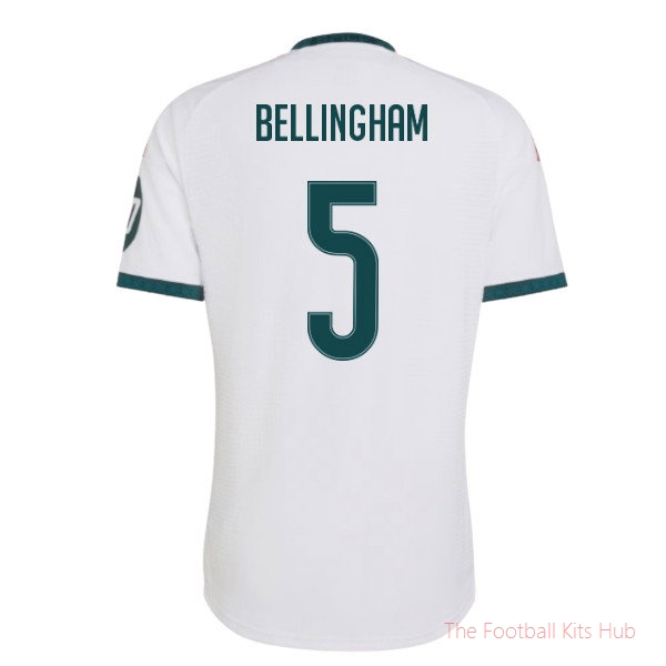 2026/27 Real Madrid Authentic Home Shirt Bellingham 5