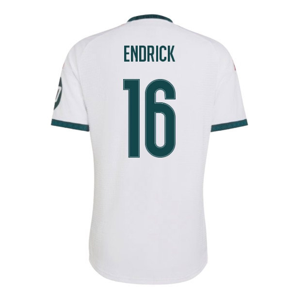2026/27 Real Madrid Shirt Home Authentic Kit (Endrick 16)