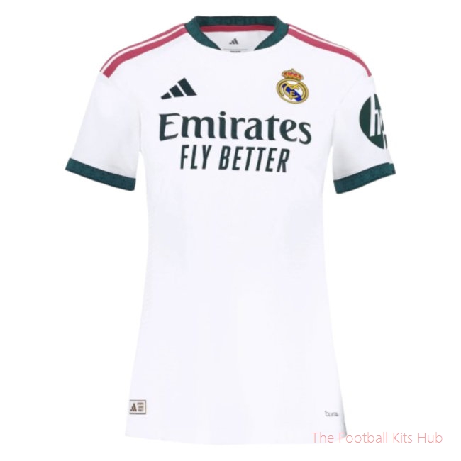 2026/27 Real Madrid Authentic Home Shirt Womens