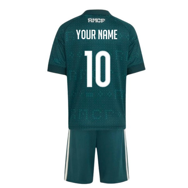 2026/27 Real Madrid Mini Kit Name) Away Uniform (Your