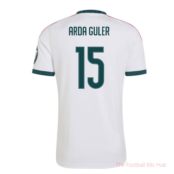 2026/27 Real Madrid Home Shirt Arda Guler 15