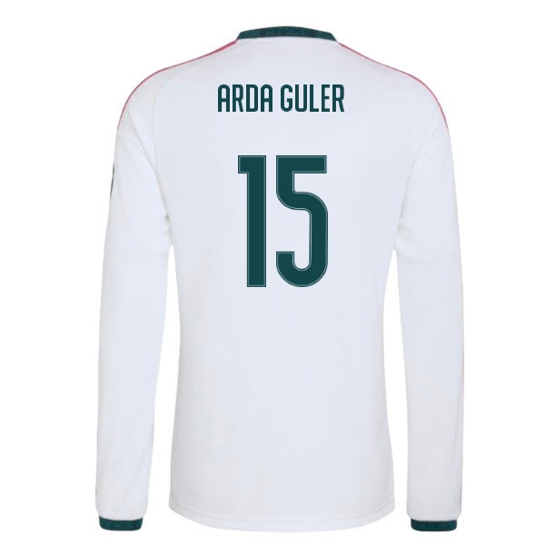 2026/27 Real Madrid Long Sleeve Shirt Guler Home (Arda 15)