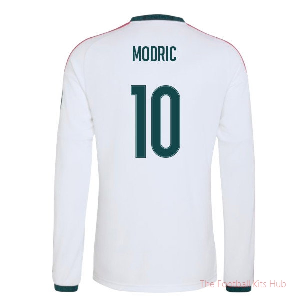 2026/27 Real Madrid Long Sleeve Home Shirt Modric 10