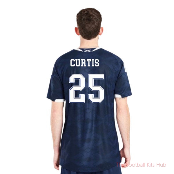 2026/27 Scotland Authentic Home Shirt Curtis 25
