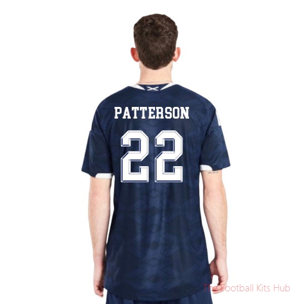 2026/27 Scotland Authentic Home Shirt Patterson 22