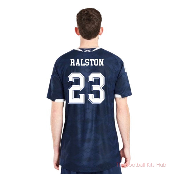 2026/27 Scotland Authentic Home Shirt Ralston 23
