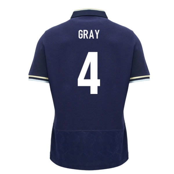 2026/27 Scotland Rugby Cotton SS Shirt Home Uniform (Gray 4)