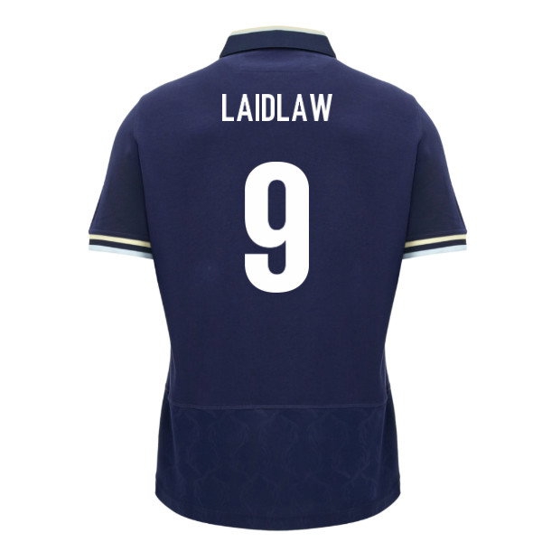 2026/27 Scotland Rugby Cotton SS Shirt Home (Laidlaw 9)