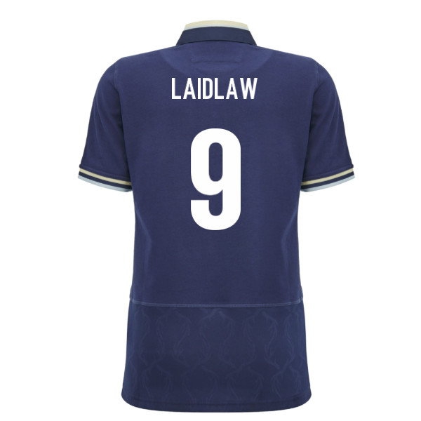 2026/27 Scotland Rugby Cotton Shirt Home Uniform (Womens) (Laidlaw 9)