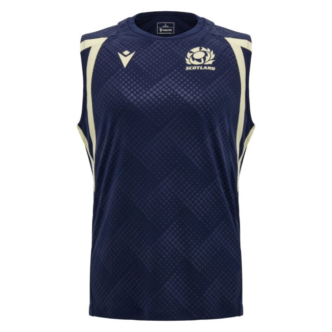 2026/27 Scotland Rugby Sleeveless Shirt Training Uniform (Navy)