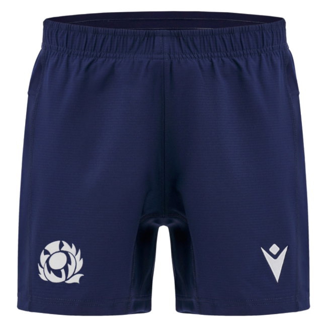 2026/27 Scotland Rugby Shorts Training Navy Uniform